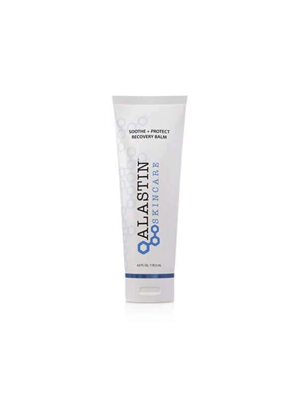 Alastin Soothe + Protect Recovery Balm tube.