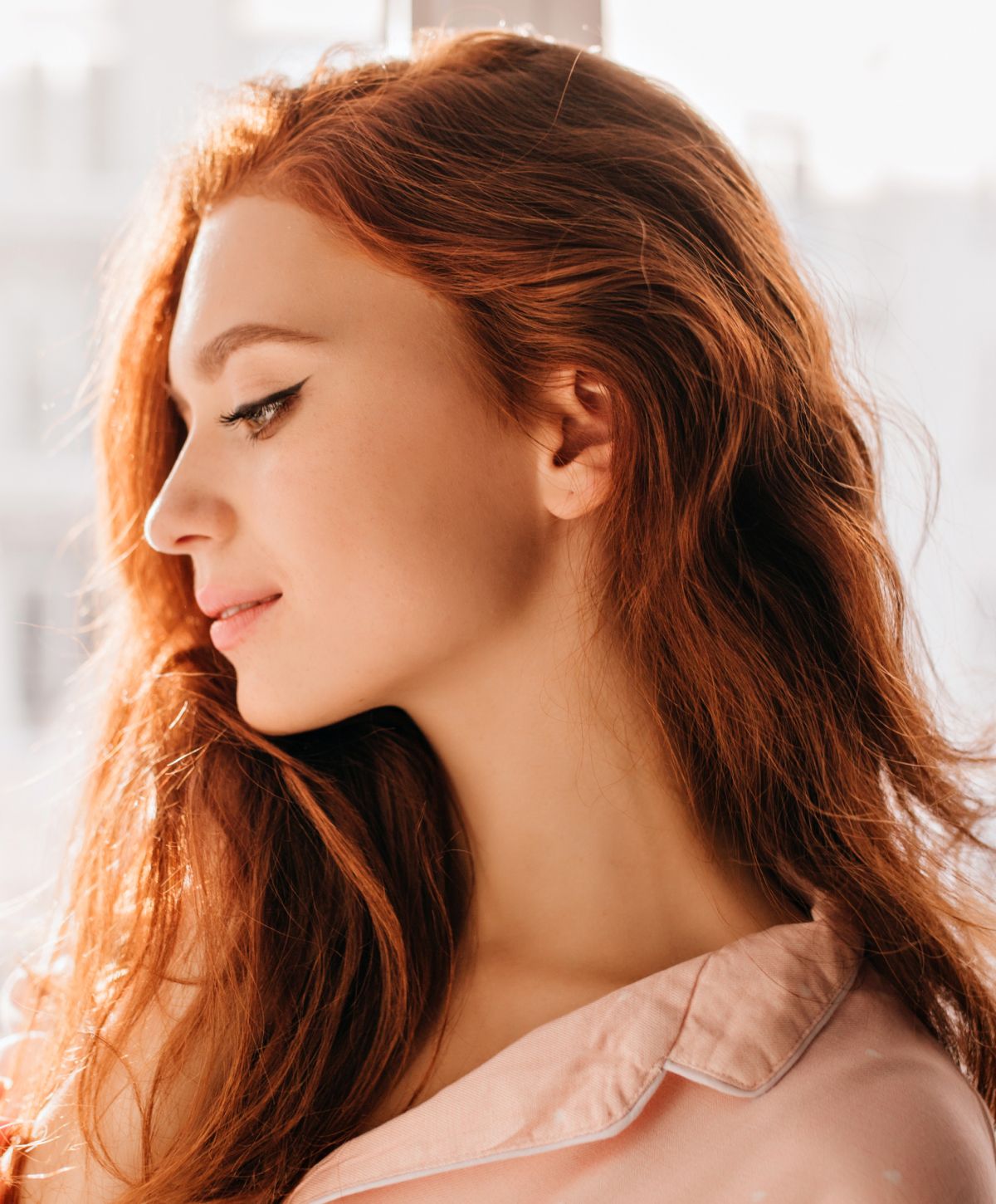 Woman Clear And Fare Skin After Led Lightstim